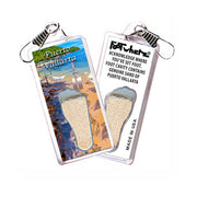 Puerto Vallarta FootWhere® Souvenir Zipper-Pull. Made in USA - FootWhere® Souvenir Shop
