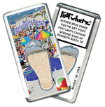 Load image into Gallery viewer, Rehoboth Beach FootWhere® Souvenir Magnets. 6 Piece Set. Made in US

