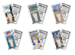 Load image into Gallery viewer, Rehoboth Beach FootWhere® Souvenir Magnets. 6 Piece Set. Made in US
