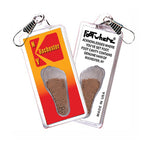 Load image into Gallery viewer, Rochester FootWhere® Souvenir Zipper-Pull. 72 pieces/ 6 assorted styles.
