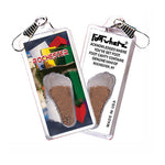 Load image into Gallery viewer, Rochester FootWhere® Souvenir Zipper-Pull. 72 pieces/ 6 assorted styles.
