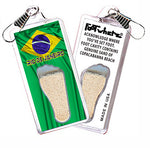 Load image into Gallery viewer, Rio De Janeiro FootWhere Souvenir Zipper-Pull