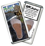 Load image into Gallery viewer, Raleigh FootWhere® Souvenir Magnets. 6 Piece Set. Made in US
