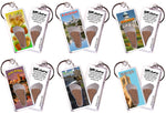 Load image into Gallery viewer, Raleigh FootWhere® Souvenir Keychains 6 Piece Set. Made in US
