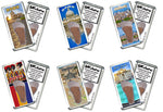 Load image into Gallery viewer, Rome, Italy FootWhere® Souvenir Magnets. 6 Piece Set. Made in USA
