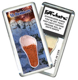 Mount Rushmore FootWhere® Souvenir Magnet. 72 pieces/ 6 assorted styles.