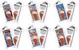 Mount Rushmore FootWhere® Souvenir Zipper-Pull. 72 pieces/ 6 assorted styles.