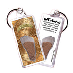 Load image into Gallery viewer, Sacramento FootWhere® Souvenir Keychains. 6 Piece Set. Made in USA
