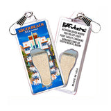 South Beach Miami FootWhere® Souvenir Zipper-Pull. 72 pieces/ 6 assorted styles.