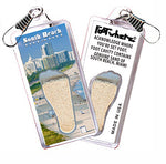 Load image into Gallery viewer, South Beach Miami FootWhere® Souvenir Zipper-Pull. 72 pieces/ 6 assorted styles.
