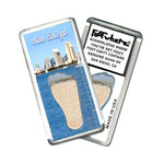 Load image into Gallery viewer, San Diego FootWhere® Souvenir Magnet. 72 pieces/ 6 assorted styles.
