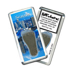 Load image into Gallery viewer, Seattle FootWhere® Souvenir Magnet. 72 pieces/ 6 assorted styles.
