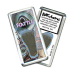 Load image into Gallery viewer, Seattle FootWhere® Souvenir Magnet. 72 pieces/ 6 assorted styles.
