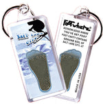 Load image into Gallery viewer, Salt Lake City FootWhere® Souvenir Keychain. 72 pieces/ 6 assorted styles.
