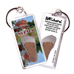 Load image into Gallery viewer, Selma FootWhere® Souvenir Keychains. 72 pieces/6 assorted styles.
