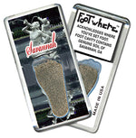Load image into Gallery viewer, Savannah FootWhere® Souvenir Magnet. 72 pieces/ 6 assorted styles.
