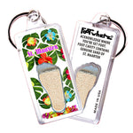 Load image into Gallery viewer, St. Maarten  FootWhere® Souvenir Keychain. 72 pieces/6 assorted styles.