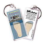 Load image into Gallery viewer, St. Pertersburg FootWhere Souvenir Keychain. 72 pieces/6 assorted styles.