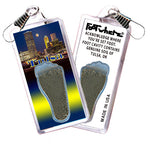 Load image into Gallery viewer, Tulsa FootWhere® Souvenir Zipper-Pull. Made in USA
