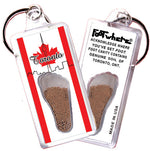 Load image into Gallery viewer, Toronto FootWhere® Souvenir Keychain. 72 pieces/6 assorted styles.
