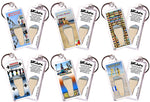 Load image into Gallery viewer, Venice Beach FootWhere® Souvenir Key Chain. 72 pieces/6 assorted styles.
