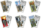 Yellowstone, WY FootWhere® Souvenir Magnet. 72 pieces/6 assorted styles.