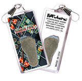 Atlantic City FootWhere® Souvenir Zipper-Pulls. 6 Piece Set. Made in USA-FootWhere® Souvenirs