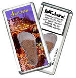 Load image into Gallery viewer, Amsterdam FootWhere® Souvenir Fridge Magnet. Made in USA-FootWhere® Souvenirs
