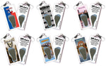 Load image into Gallery viewer, Amarillo FootWhere® Souvenir Zipper-Pulls. 6 Piece Set. Made in USA-FootWhere® Souvenirs
