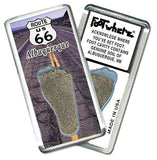 Albuquerque FootWhere® Souvenir Fridge Magnet. Made in USA-FootWhere® Souvenirs