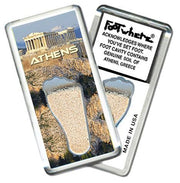 Athens, Greece FootWhere® Souvenir Fridge Magnet. Made in USA-FootWhere® Souvenirs