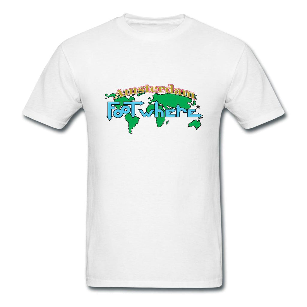 Amsterdam FootWhere® Souvenir T-Shirt - FootWhere® Souvenir Shop