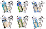 Load image into Gallery viewer, Aruba FootWhere® Souvenir Zipper-Pulls. 6 Piece Set. Made in USA-FootWhere® Souvenirs
