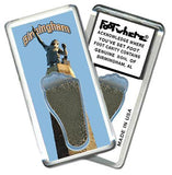 Birmingham FootWhere® Souvenir Fridge Magnet. Made in USA-FootWhere® Souvenirs