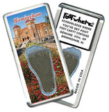Birmingham FootWhere® Souvenir Fridge Magnet. Made in USA-FootWhere® Souvenirs