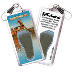 Load image into Gallery viewer, Birmingham FootWhere® Souvenir Zipper-Pull. Made in USA-FootWhere® Souvenirs
