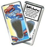 Baltimore FootWhere® Souvenir Magnet. Made in USA-FootWhere® Souvenirs