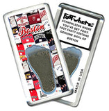 Boston FootWhere® Souvenir Fridge Magnets. 6 Piece Set. Made in USA-FootWhere® Souvenirs