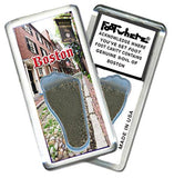 Boston FootWhere® Souvenir Fridge Magnets. 6 Piece Set. Made in USA-FootWhere® Souvenirs