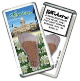 Boise FootWhere® Souvenir Fridge Magnet. Made in USA-FootWhere® Souvenirs