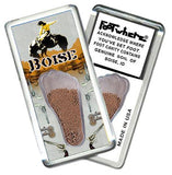Boise FootWhere® Souvenir Fridge Magnet. Made in USA-FootWhere® Souvenirs