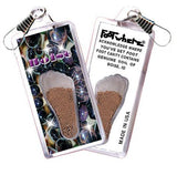 Boise FootWhere® Souvenir Zipper-Pulls. 6 Piece Set. Made in USA-FootWhere® Souvenirs