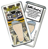 Boca Raton, FL FootWhere® Souvenir Fridge Magnet. Made in USA-FootWhere® Souvenirs