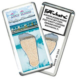 Boca Raton, FL FootWhere® Souvenir Fridge Magnet. Made in USA-FootWhere® Souvenirs