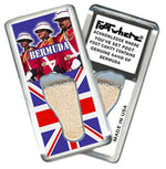 Load image into Gallery viewer, Bermuda FootWhere® Souvenir Fridge Magnets. 6 Piece Set. Made in USA-FootWhere® Souvenirs

