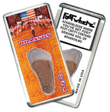 Branson FootWhere® Souvenir Keychains. 6 Piece Set. Made in USA-FootWhere® Souvenirs