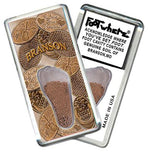 Load image into Gallery viewer, Branson, MO FootWhere® Souvenir Fridge Magnet. Made in USA-FootWhere® Souvenirs
