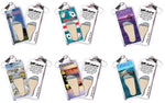 Load image into Gallery viewer, Biloxi FootWhere® Souvenir Zipper-Pulls. 6 Piece Set. Made in USA-FootWhere® Souvenirs
