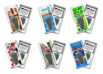 Load image into Gallery viewer, Boston FootWhere® Souvenir Fridge Magnets. 6 Piece Set. Made in USA-FootWhere® Souvenirs
