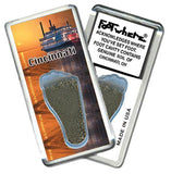 Cincinnati FootWhere® Souvenir Fridge Magnet. Made in USA-FootWhere® Souvenirs